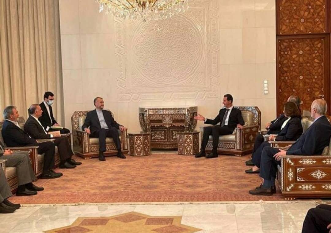 دیدار با بشار اسد رییس جمهور سوریه